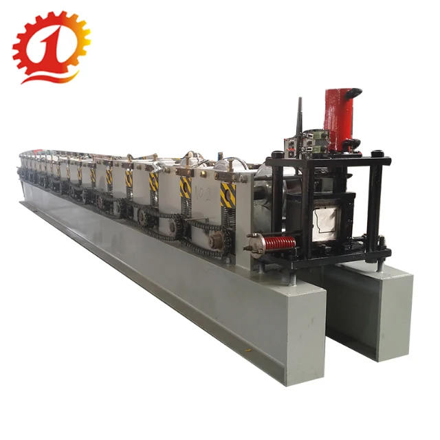 Aluminum water gutter forming machine