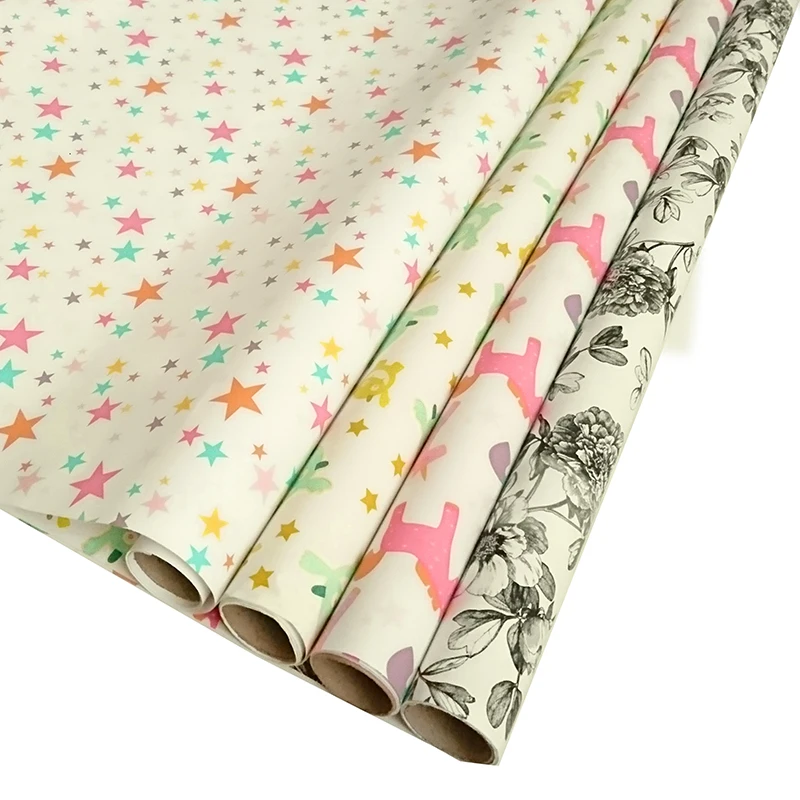 free rolling sample made in China wrapping paper for bouquets