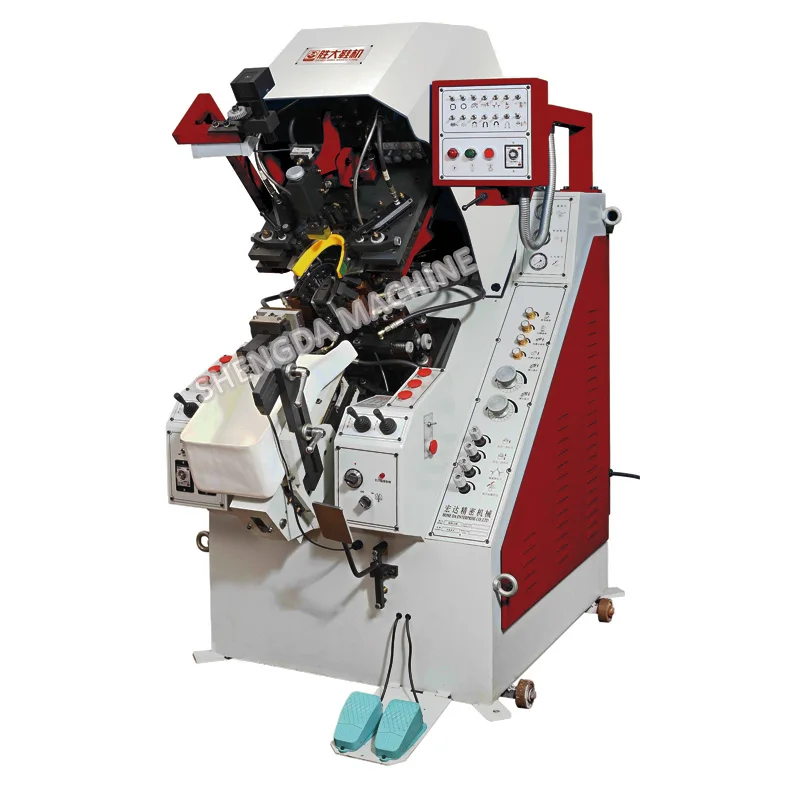 toe lasting shoe factory equipment shoe production machine