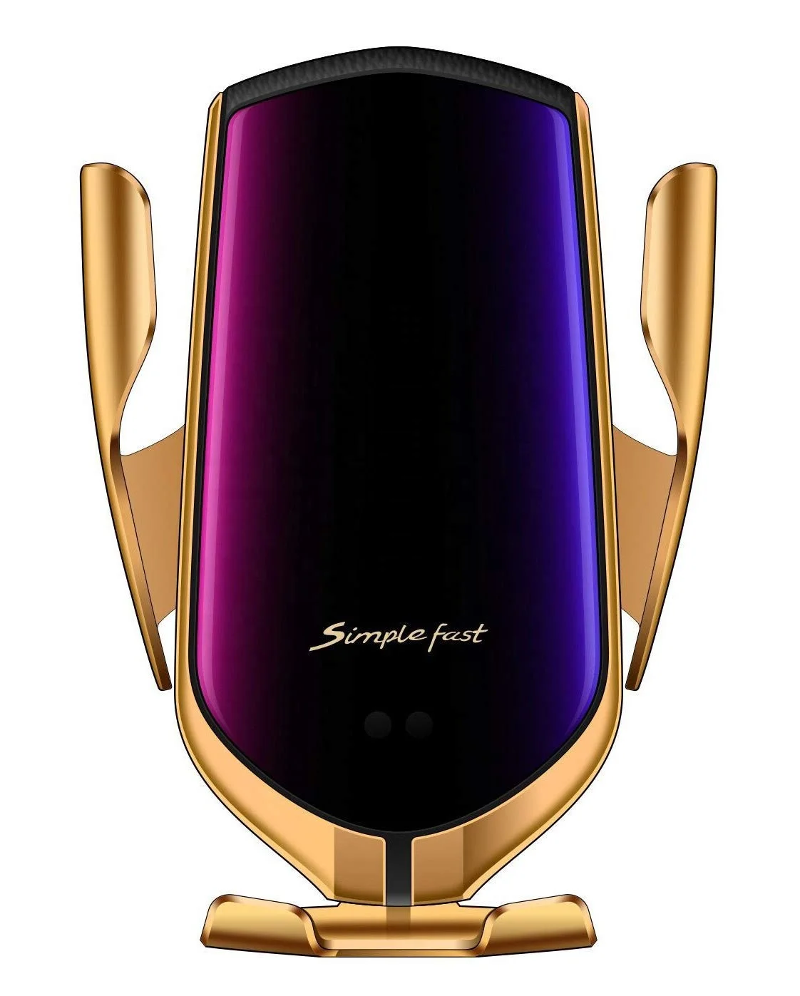 
New Car Mount R1 s5 touch Smart Wireless Car Charger Mount Auto Clamping Car Charger Holder 10W Fast Charging 