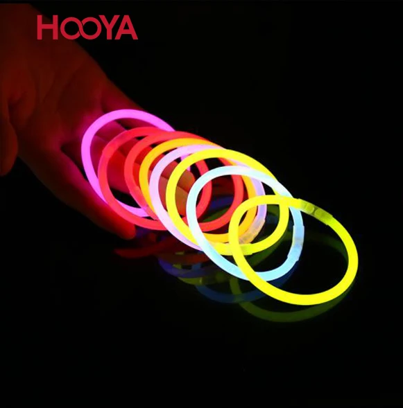 Colorful Party light sticks tub packing /Led Flashing bracelet/Glowing lollipop stick