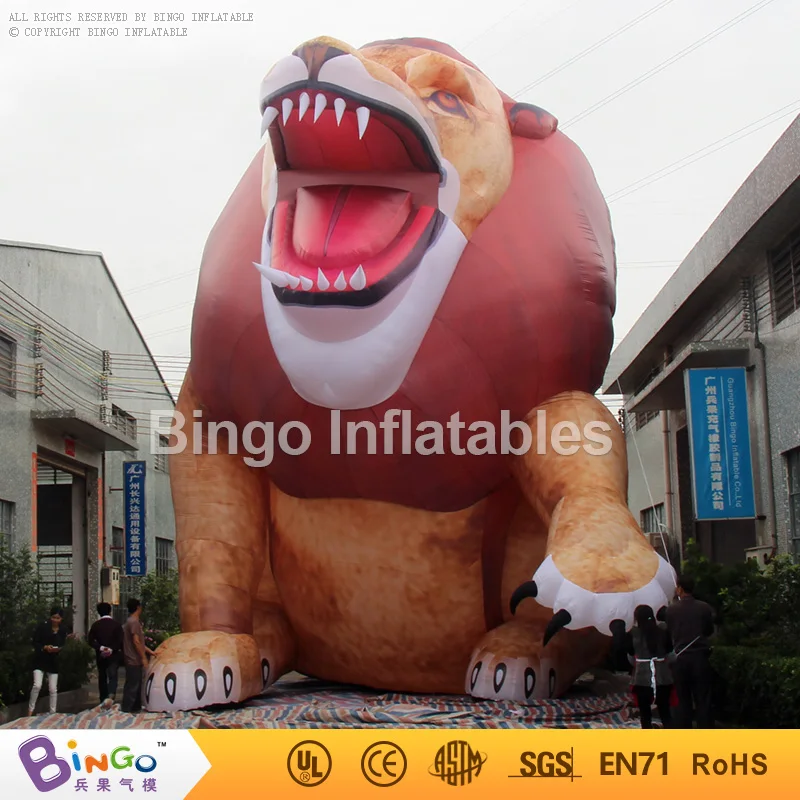 Зоопарк оборудования 10 м оксфорд гигантский лев надувные дисплей