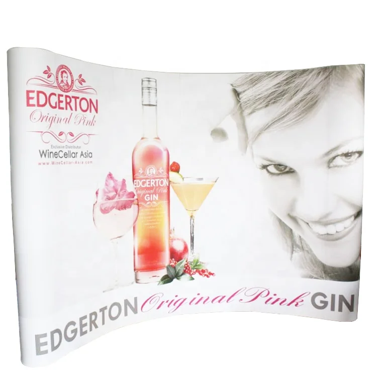 
Aluminum display tension fabric exhibition stand 