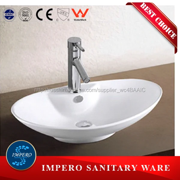 Неправильной формы над прилавком твердая поверхность камня бассейна, искусственный камень раковины