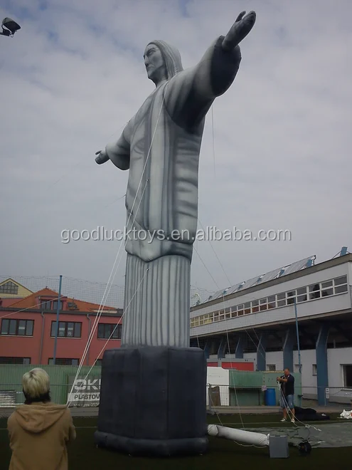 Outdoor giant air blow up Buddha  Inflatable Jesus for advertising