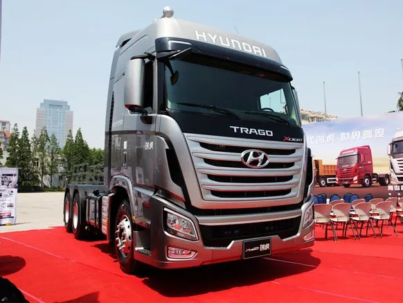
Military quality Hyundai 6*4 tow tractor/trailer tractor truck 