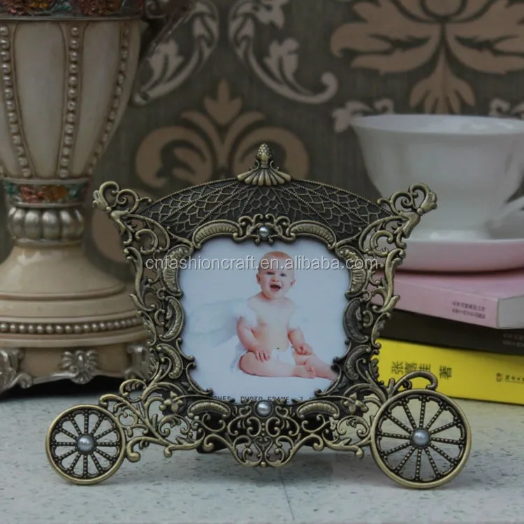 silver metal photo frame, jeweled pewter photo frame ,vintage pewter photo frame