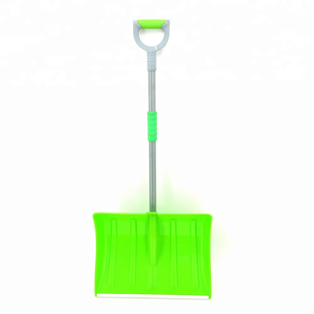 Оптовая продажа, пластиковая лопата с железным покрытием, многофункциональная зимняя железная Лопата