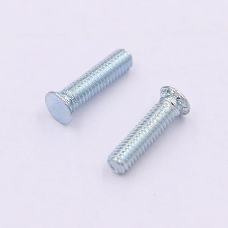 Precision custom  steel round m4 internal thread pressure self clinching studs