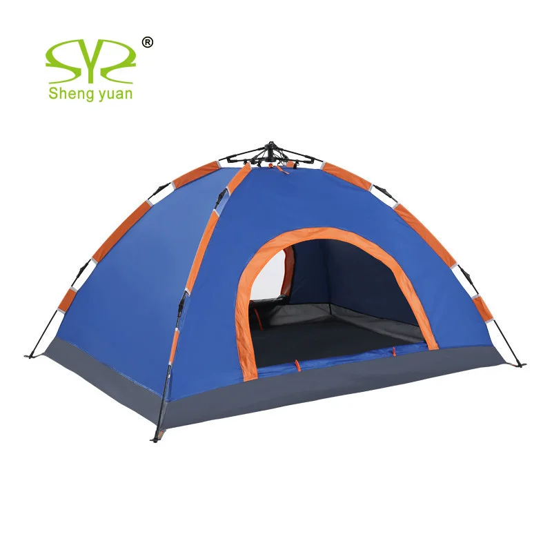 Wholesale 2 person sunproof polyester fabric outdoor tents camping