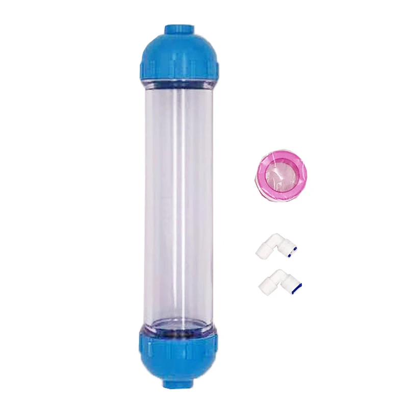 Корпус фильтра для воды T33, 10 дюймов, фильтр-картридж «сделай сам», корпус фильтра для очистителя воды, сменный картридж с фитингами