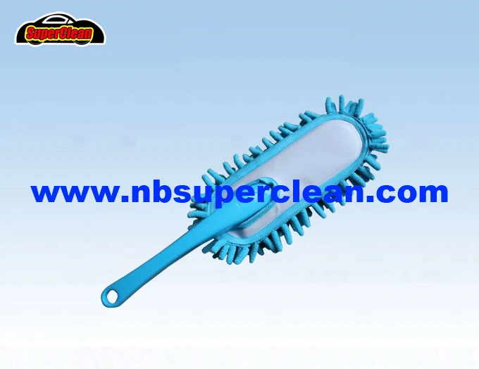 Chenille Head PP Handle Washable Microfiber Duster