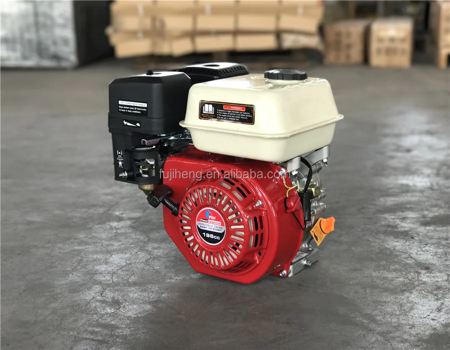 High Quality 4 Stroke 6.5HP Petrol Engine/ Air Cooled 168F Gasoline Engine