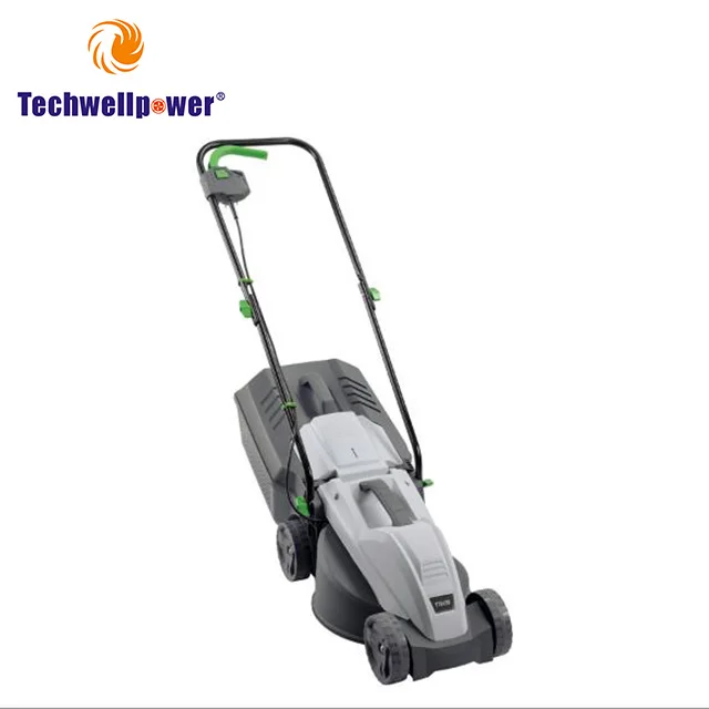 Portable manual ride on electric motor Height Adjustment manual lawn mower