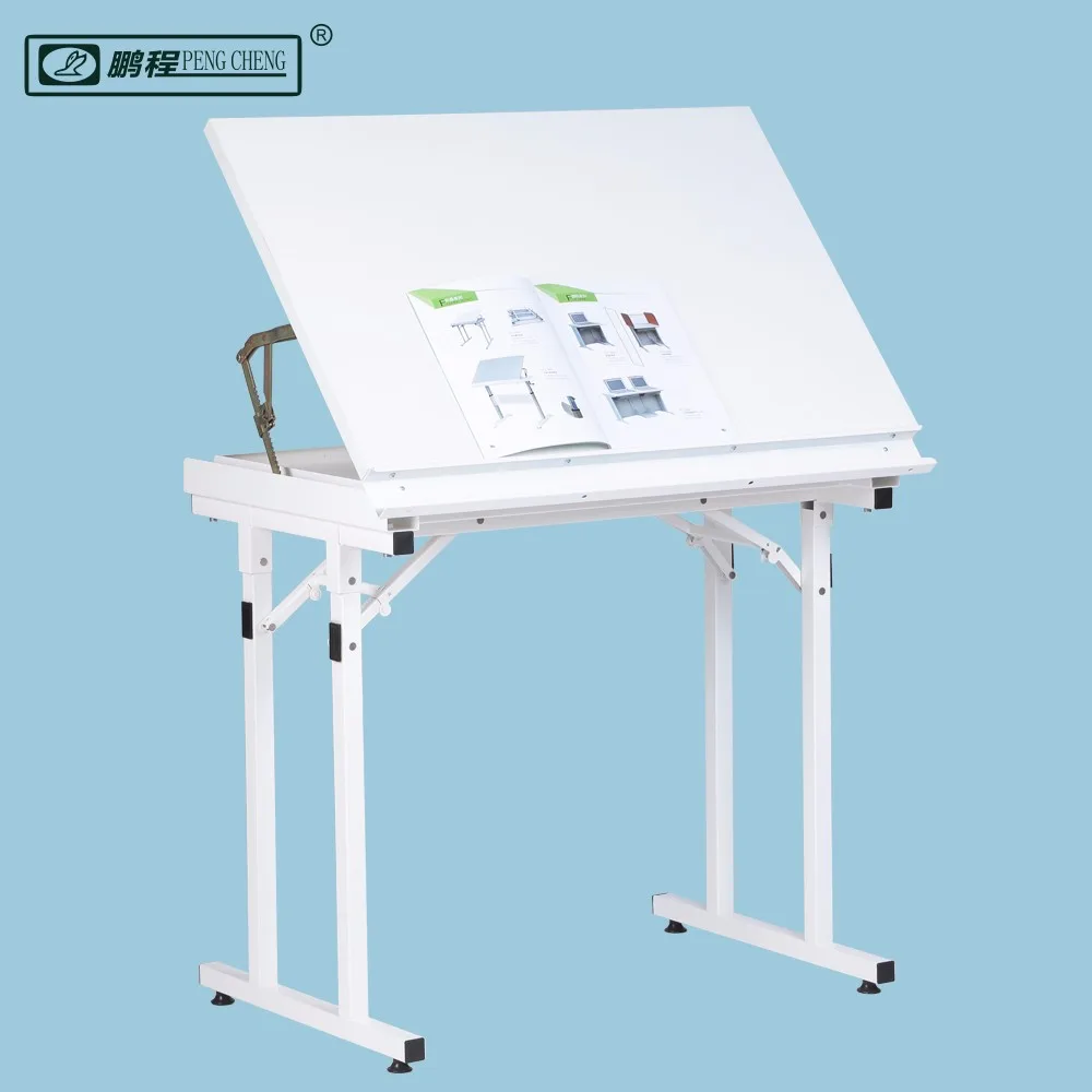 Adjustable Engineering Drafting Drawing Use Folding Tables