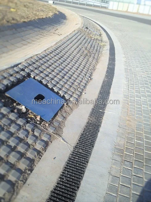 
Polymer drainage grate used in road and public construction 