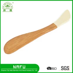 Amazon hot selling food grade quality carbonized bamboo butter knife
