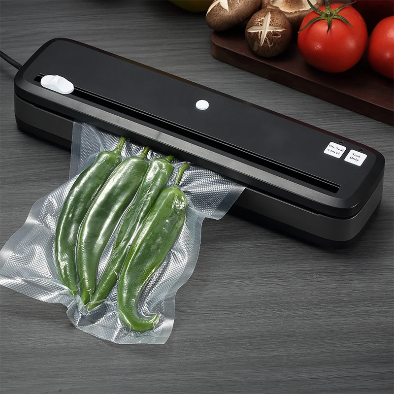 GN1088 Sea-maid Portable Household Vacuum Sealer Food Packaging Machine with rolls