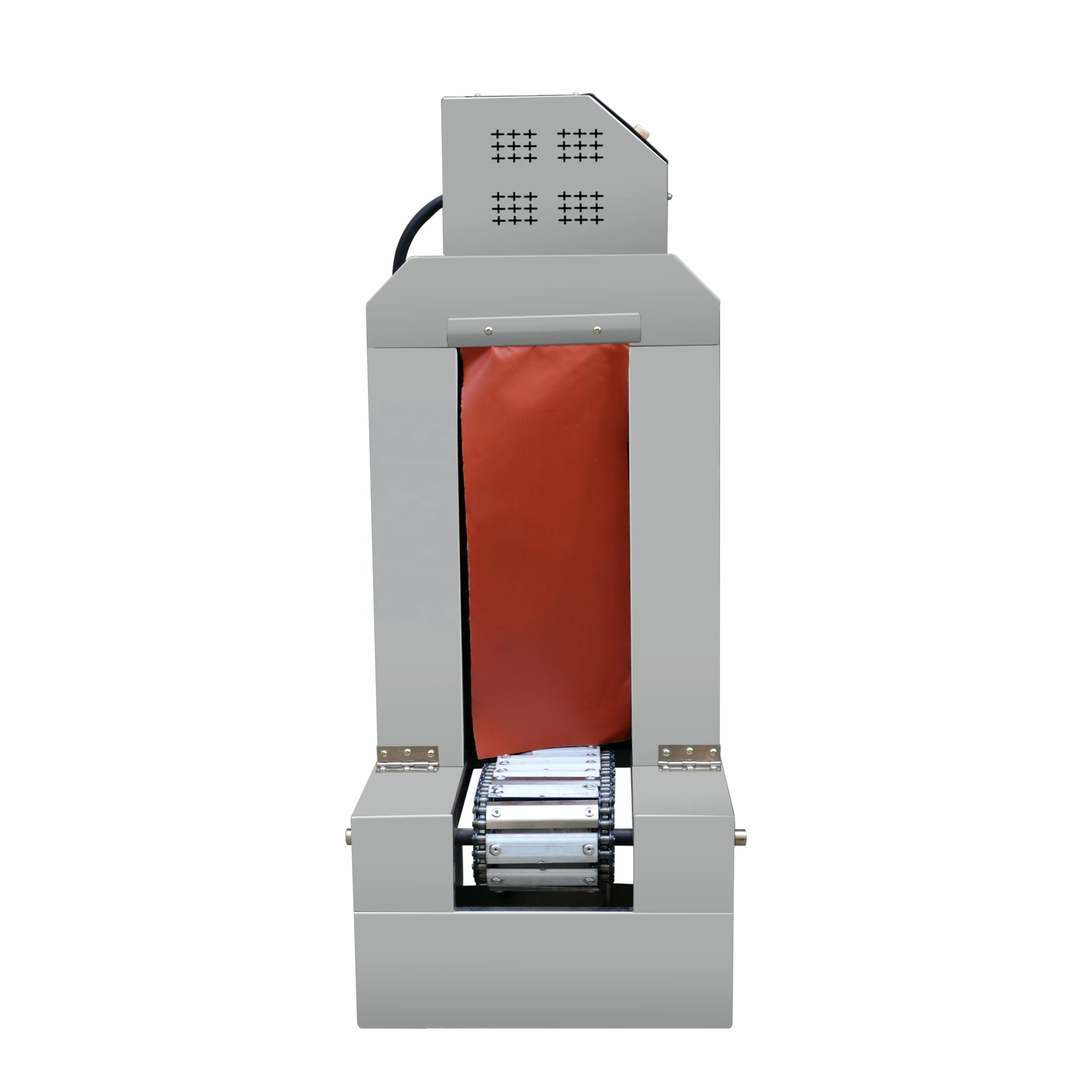 Manual electric hot air type PVC PET label bottle shrink labeling machinery in Wenzhou