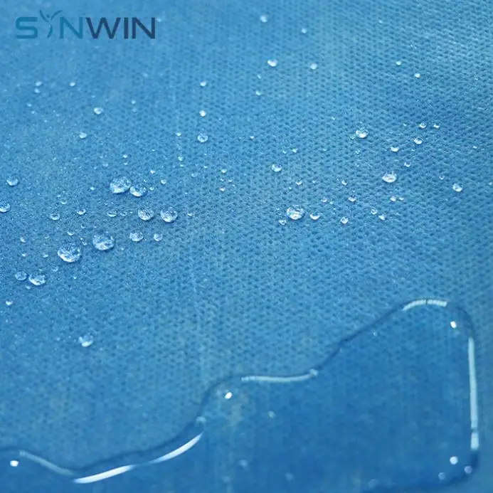 Stock Lot PP Spunboned Laminated Waterproof Coating Nonwoven Fabric