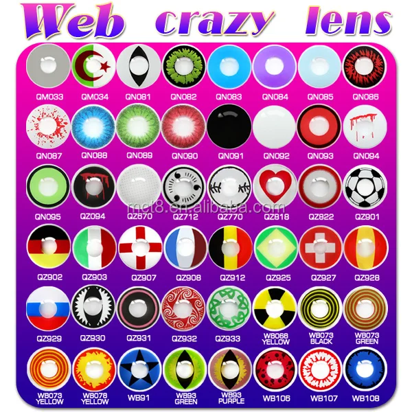 halloween contact lenses crazy big eyes sclera contact lens