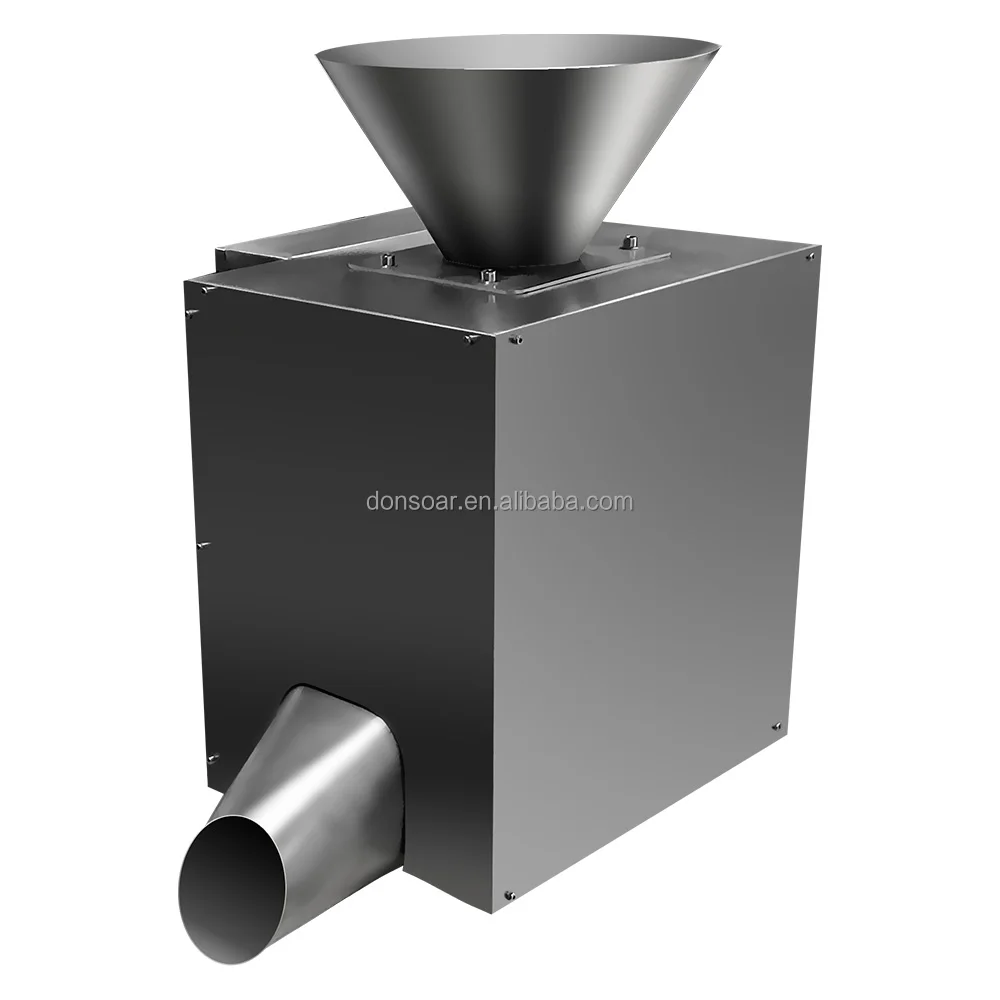 
High quality Gravity fall metal detector/separator price for food, plastic manufacturer 