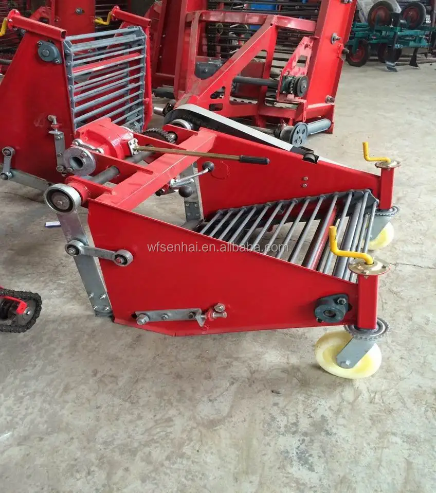 
potato and peanut harvester with walking tractor 