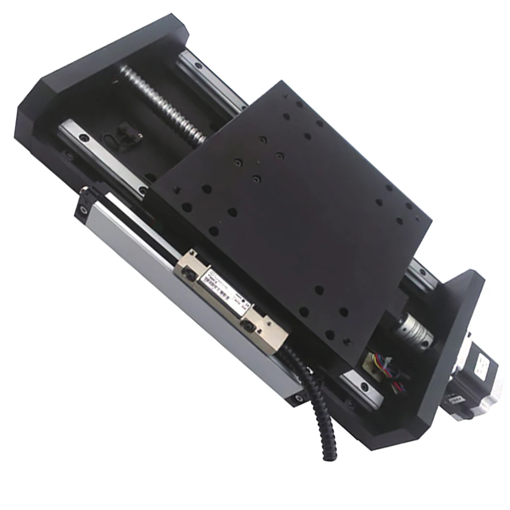 Linear motorised table laser xy stepper motor linear translation stages translation device cross slide table 2 axis stage