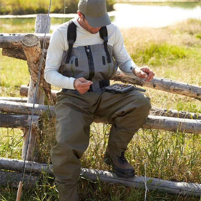 Amazon hot sales 3-ply Durable Waterproof Breathable  fishing clothes  Hunting Fishing waders
