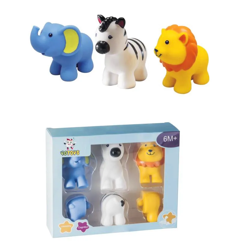 Popular Plastic Detachable Animal Educational Toys for small Kids