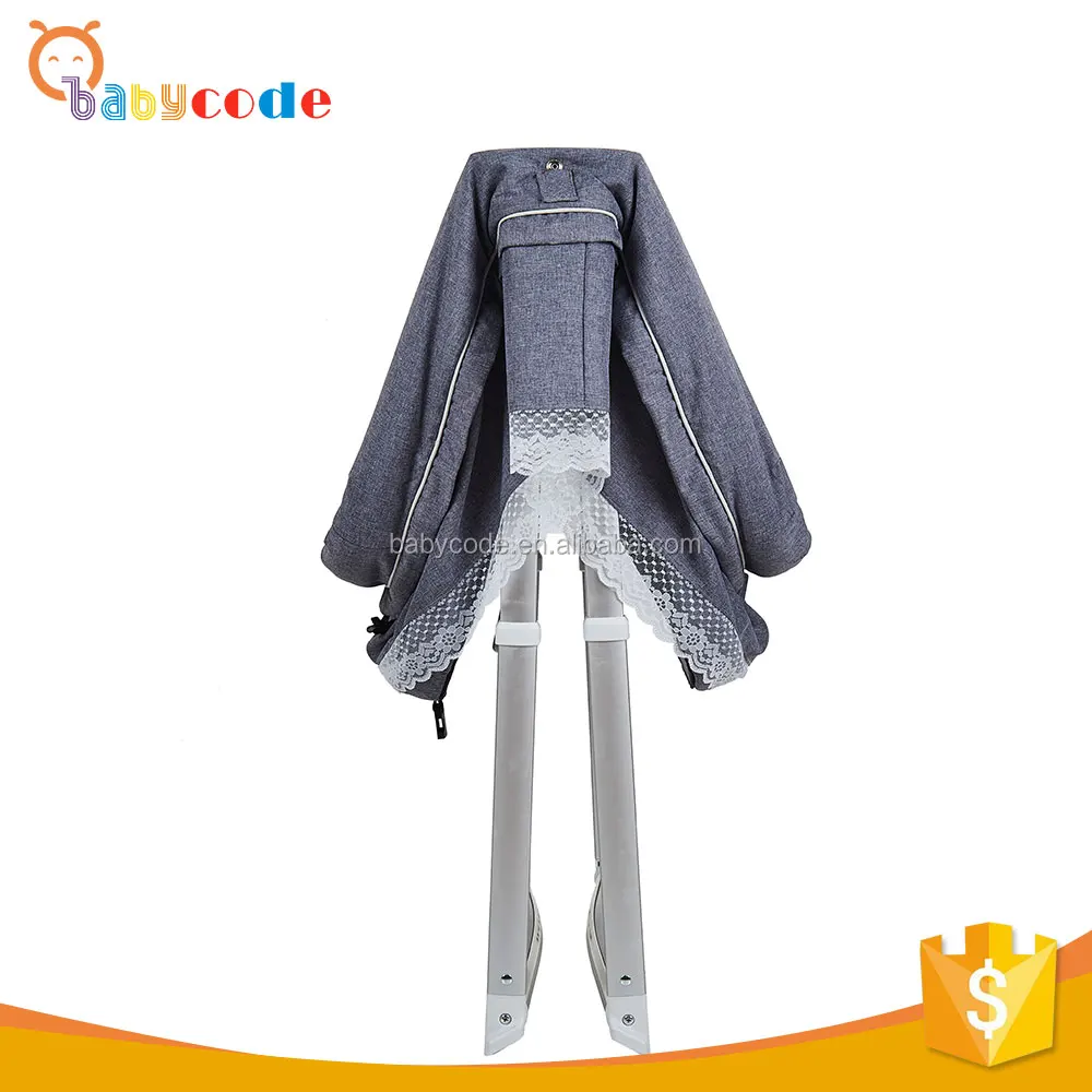 OEM фабрики Китая Складной качели кроватка с москитной сеткой