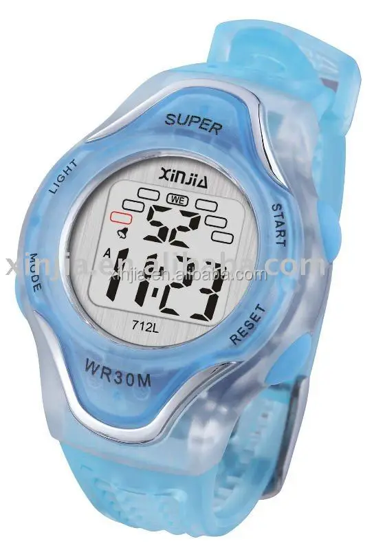 В западном стиле; Наручные часы с 7 цветов светодиодной подсветкой