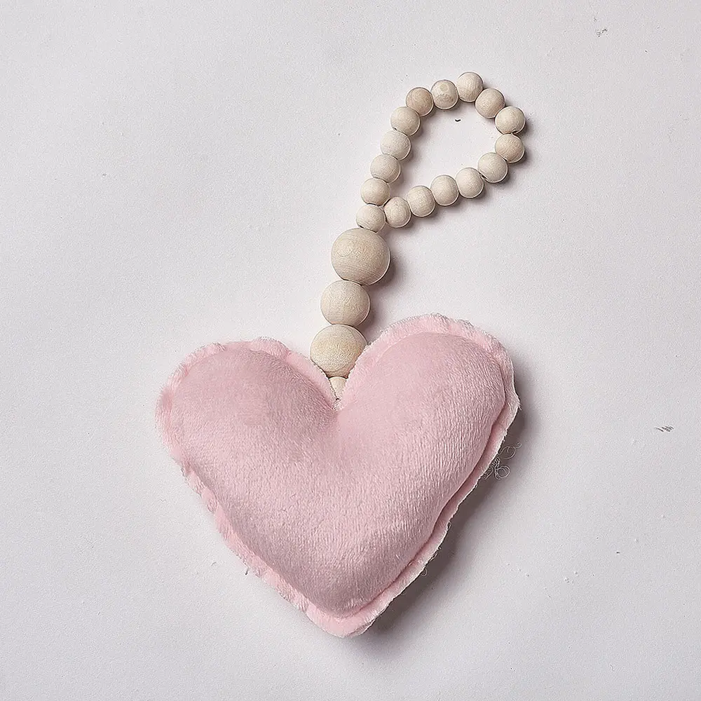 Детская кроватка, игрушки, подвесные украшения, звезда, деревянные бусины, веревка для ребенка, детская кроватка, Игровая палатка, декор для комнаты