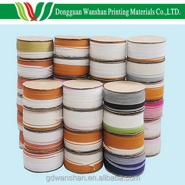 
Best selling hardcover book binding textile fabric headband for photo stamp album covers packing 