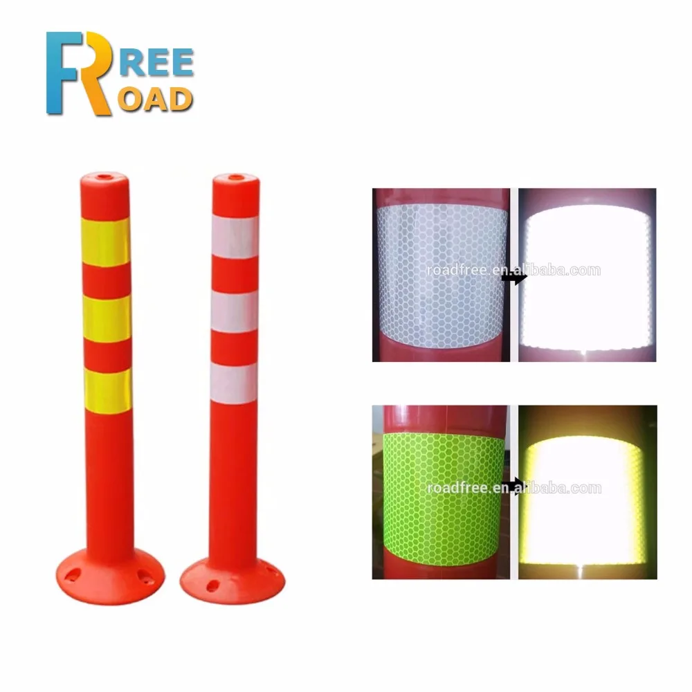 75cm safety warning post