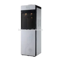 Dependable quality cold and hot plastic door water dispenser with cabinet