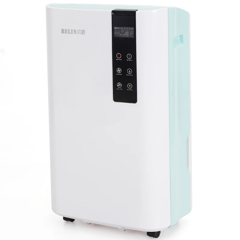 70L per day Certificate CE Adjustable Humidistat Refrigerant Dehumidifier for Home