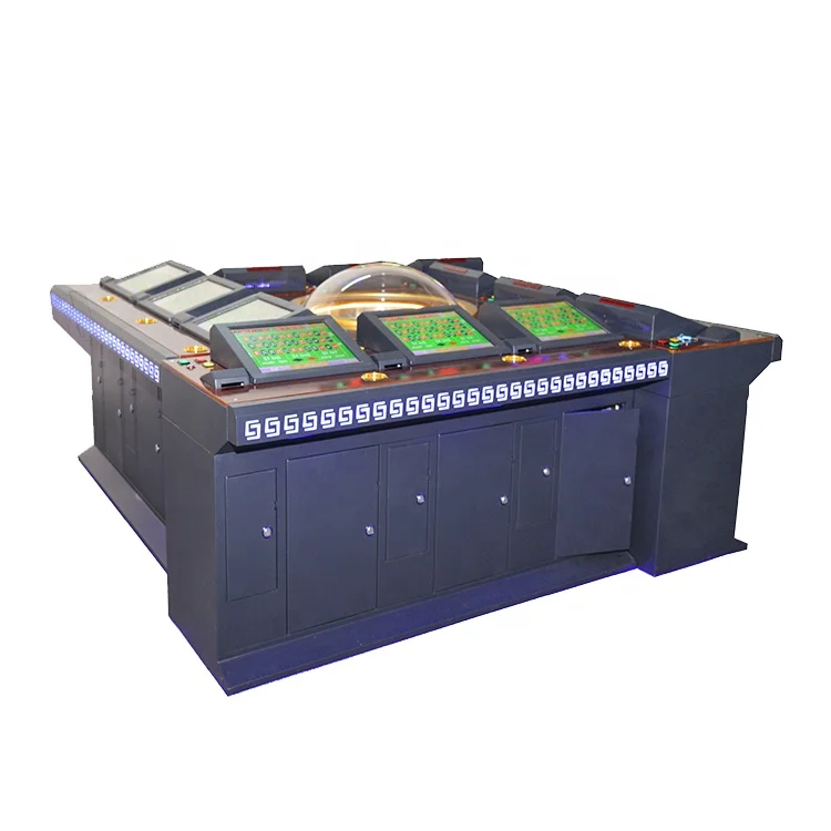 Hot sale 12 player video electronic smart roulette machine from China