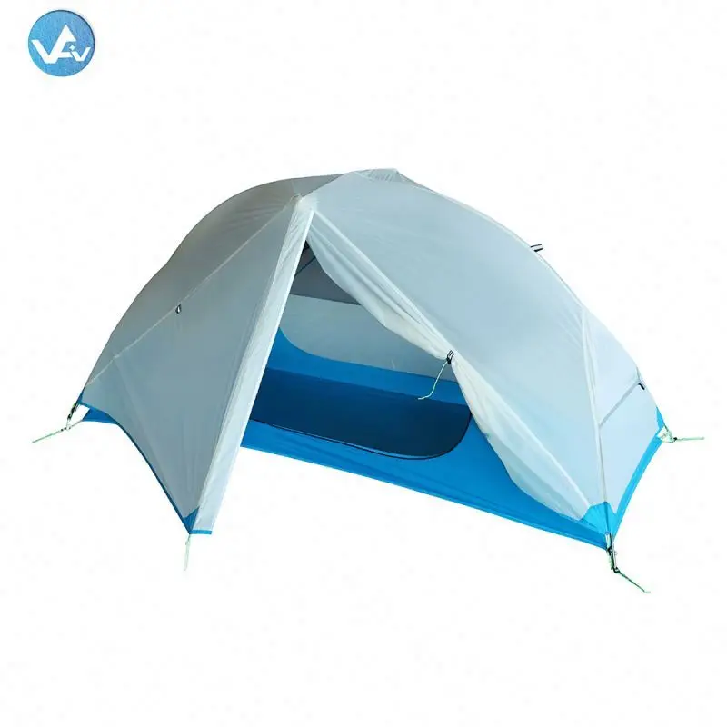 China manufacturer Silicone Coating Ultralight 2 persons outdoor tent