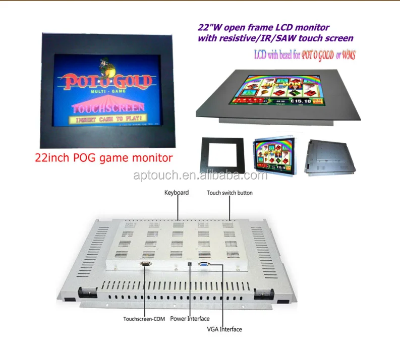 
POG/WMS/FOX 340 touch monitor 