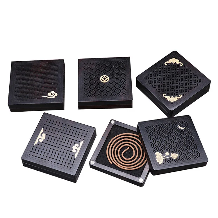 hot sell inccense burner sandwood  square  incense burner