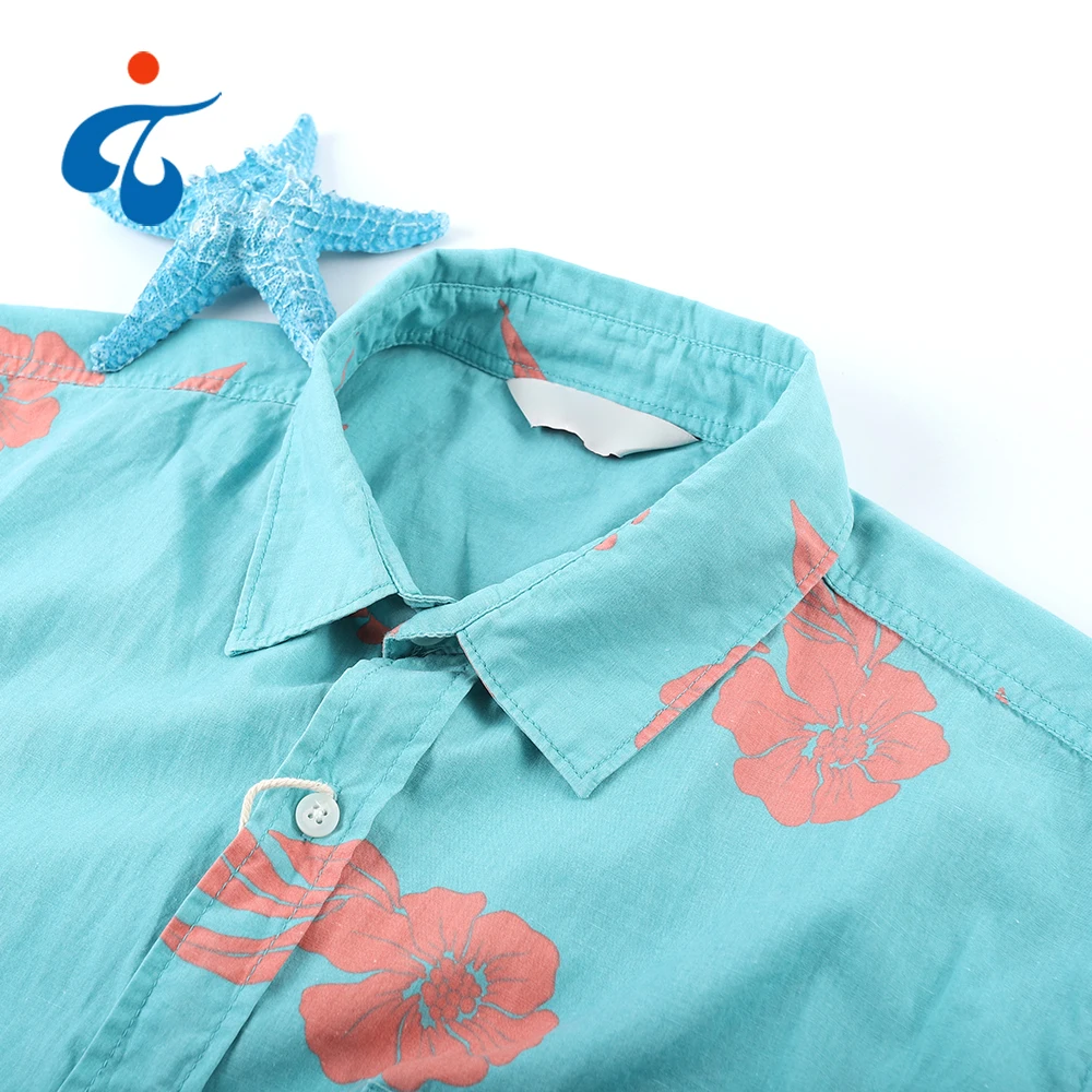 Hot summer Turkey Indian wholesale mens wear short sleeve shirt man beach