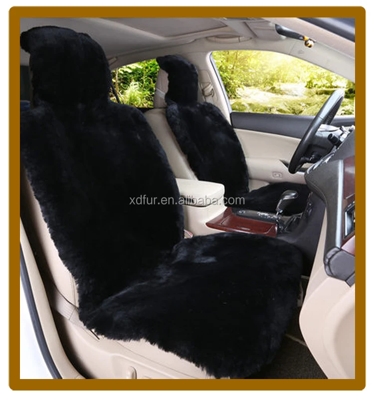 wholesale universal car seat cushion shorn sheepskin wool car seat cover