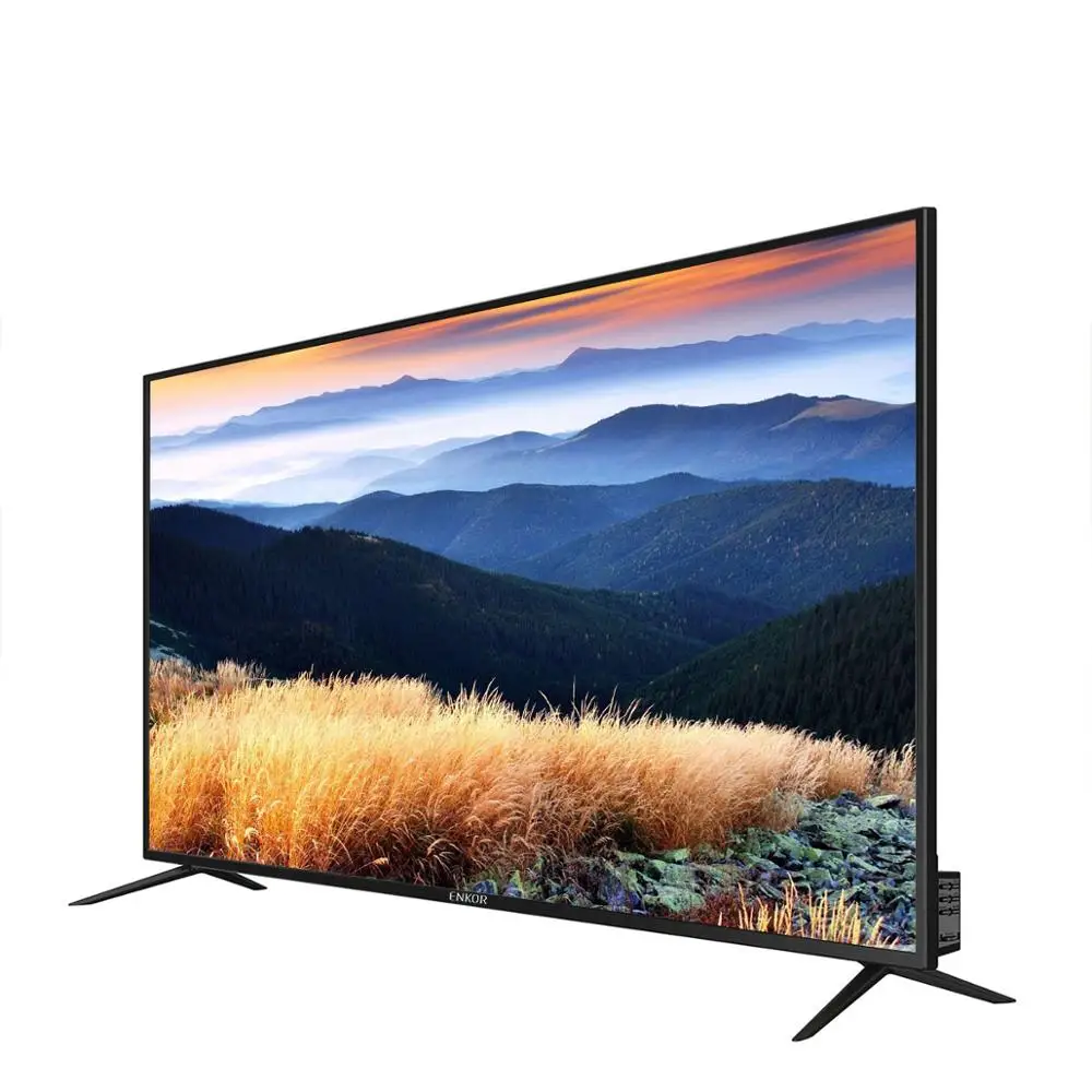 Android 5.1 version Smart LED wifi TV, Cheap Chinese 55 inches LED tv 4k oled, Remote control Screen 65 HD big tv oled