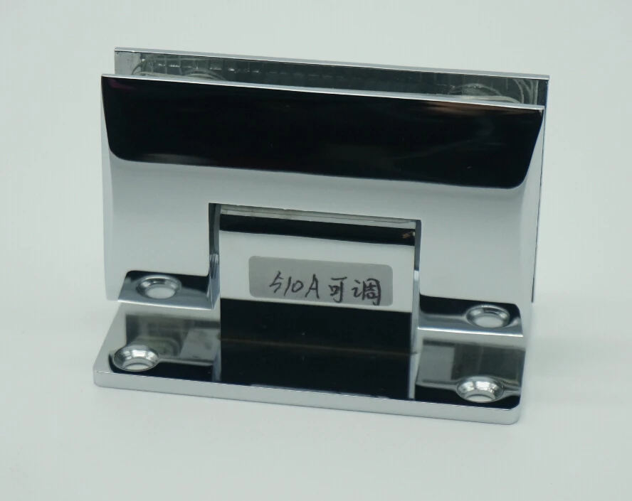 Adjustable brass shower hinge for 8-12mm thickness glass shower room fitting glass shower door hinges