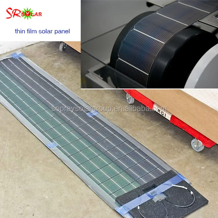 The amorphous silicon thin film flexible solar panel with high demand