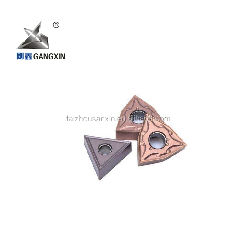 2019 best sale TiC Coated TNMG160408 tungsten carbide CNC turning tool inserts for steel and iron casting sanxin