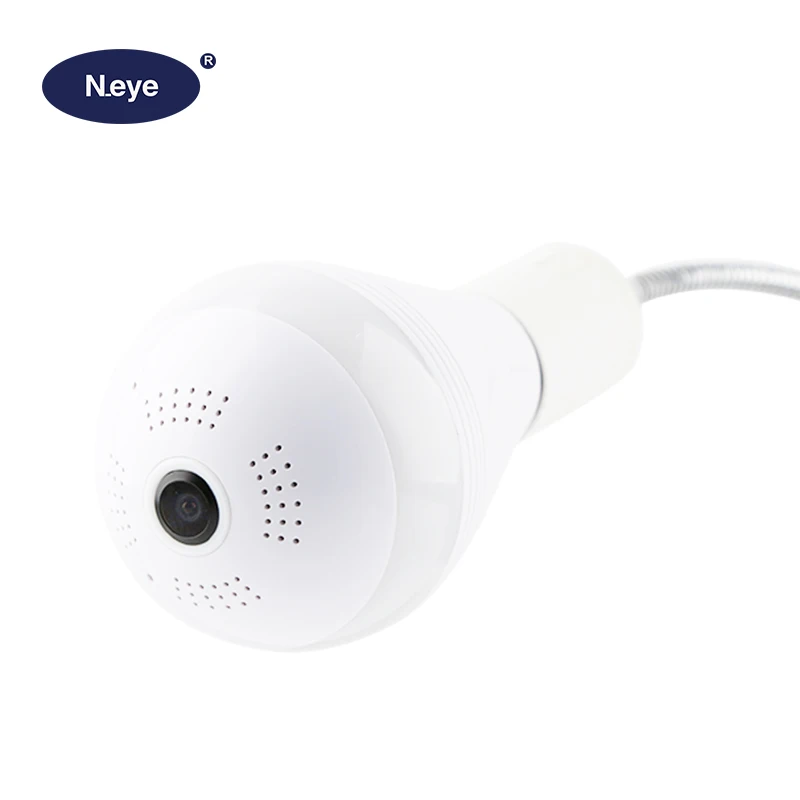 
2.0MP 1080p Lamp led lighting bulb CCTV Camera wifi security IP camera with Max 128G sd card 