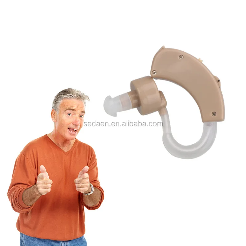 
Cyber BTE Behind the Ear Sound Amplifier Super Mini Size Sound Enhancer For Better Hearing Aid Device 