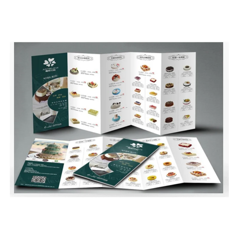 Good Folded Leaflet flyer Promotion printable pamphlet trifold brochure printing service